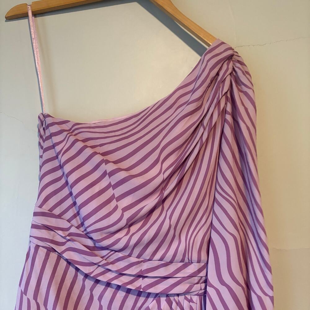 Toccin Asymmetric Wrap Dress Size 6 - Picture 6 of 8